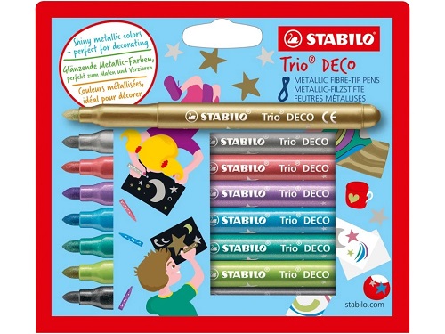 STABILO tri DECO - 8 barev