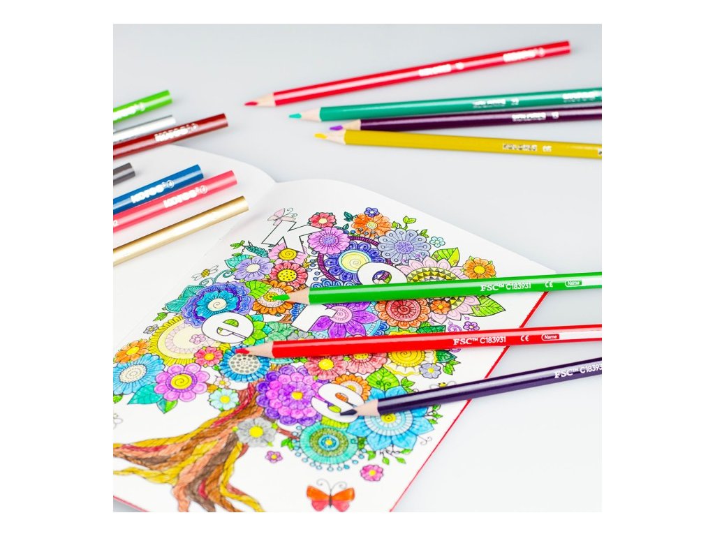Pastelky Kores Kolores Mandalas