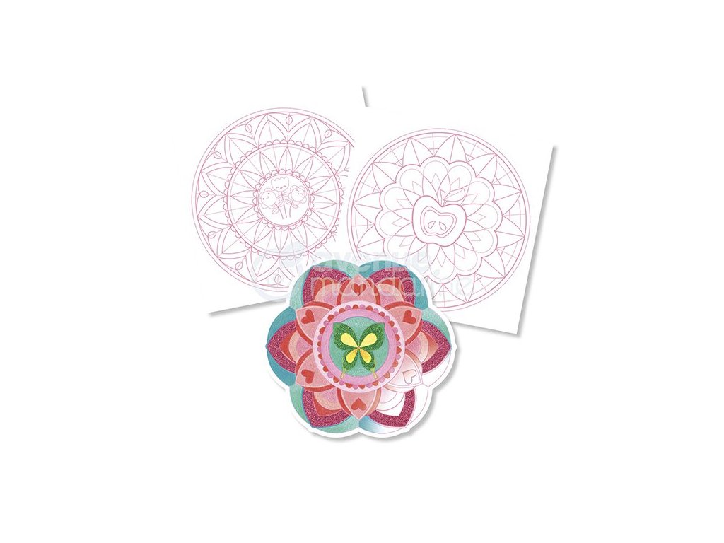 Graffy Pop Mandala omalovánky